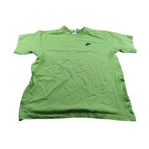 Nike‎ Neon Green Branded T- Shirt Men's Large